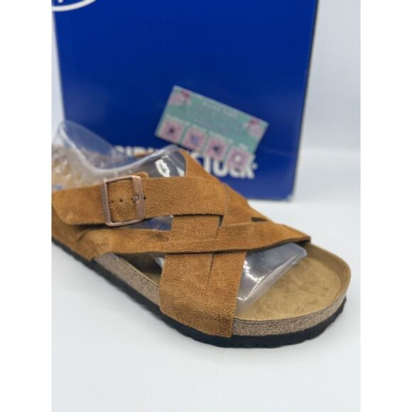BIRKENSTOCK Men\'s Lugano‎ Suede Sandals - Size 13 main image 7